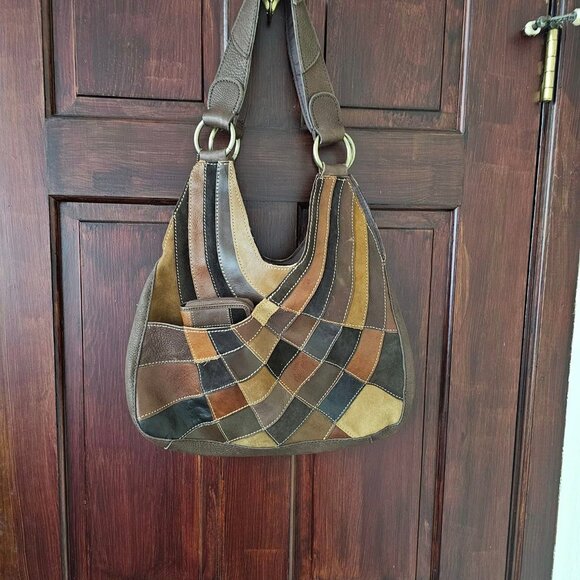 Patchwork Leather Browns - Picture 3 of 6